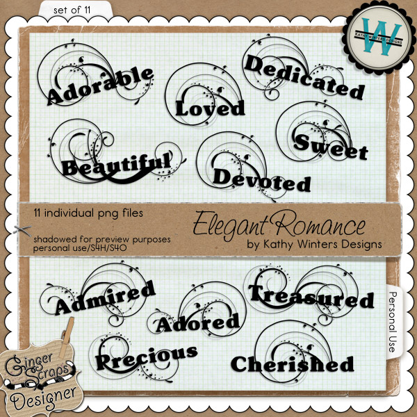 Elegant Romance by Kathy Winters Designs