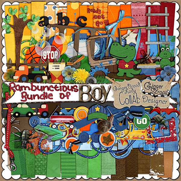 Rambunctious Bundle of Boy