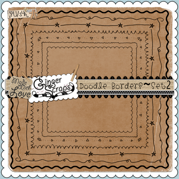 Doodle Borders~ Set 2