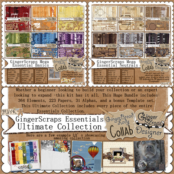 GingerScraps Essential: Ultimate Collection