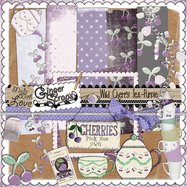 Wild Cherry Tea- Purple