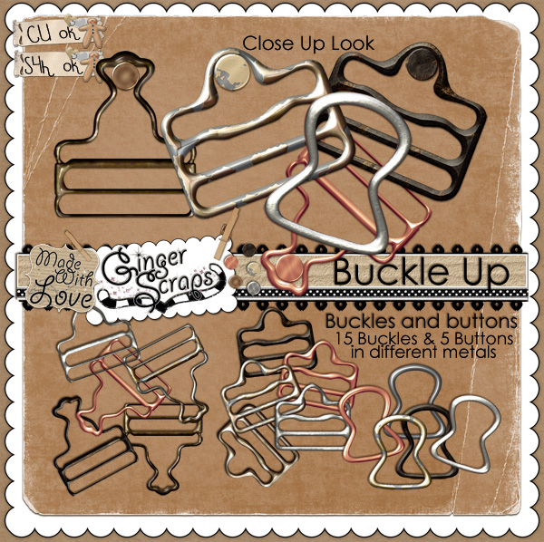 Buckle Up~ Buckles and Buttons