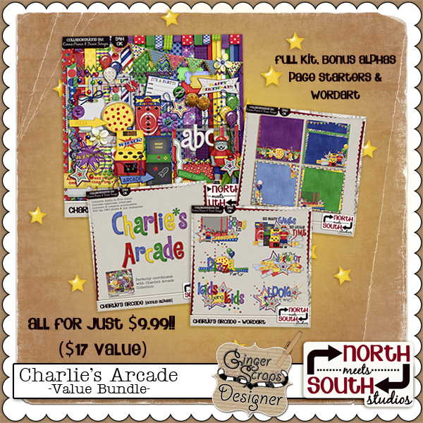 Charlie's Arcade {Bundle} by North Meets South Studios