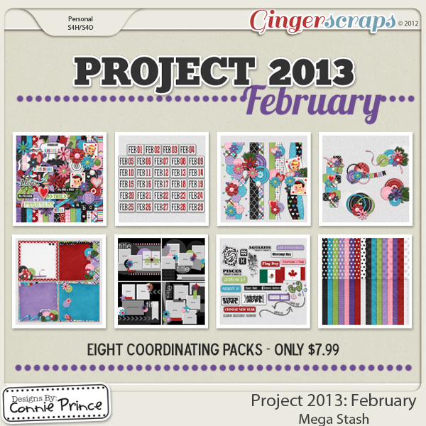 Project 2013: February - Mega Stash
