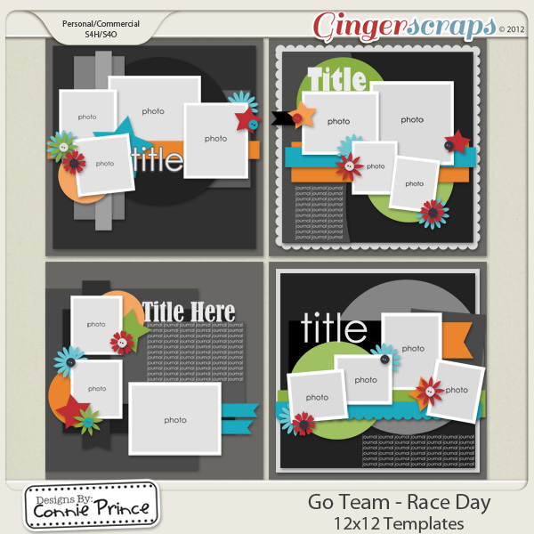 Go Team - Race Day 12x12 Temps (CU Ok)