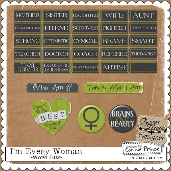I'm Every Woman - WordBits