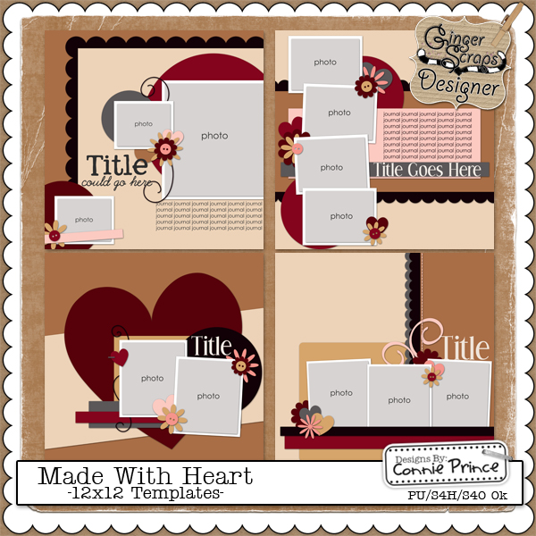 Made With Heart - 12x12 Temps (CU Ok)
