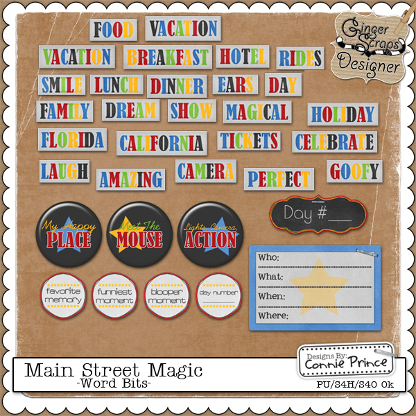 Main Street Magic - WordBits