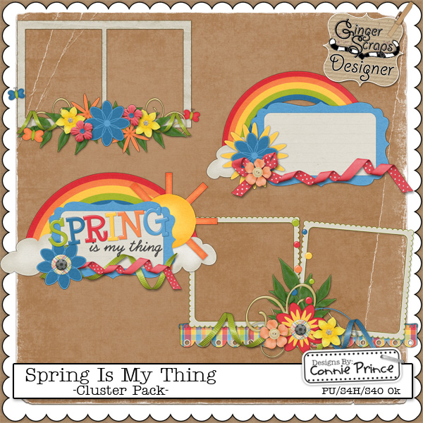 Spring Is My Thing - Cluster Pack