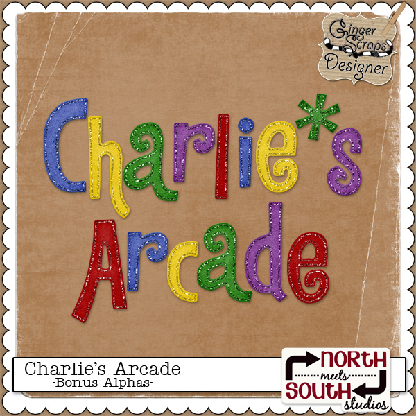 Charlie's Arcade {Bonus Alphas} by North Meets South Studios