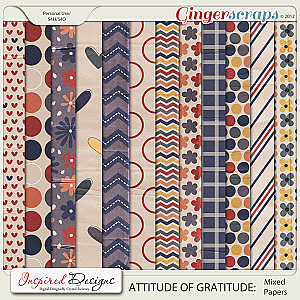 ATTITUDE OF GRATITUDE: Paper Pack (Mixed)