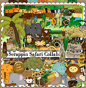 GingerScraps ~ Scrappin Safari
