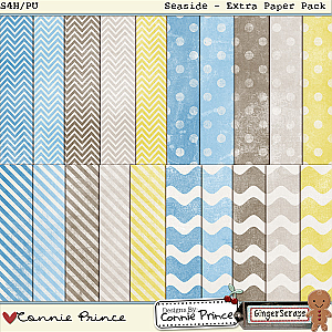 Seaside - Extra Paper Pack