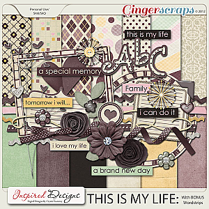 THIS IS MY LIFE: Mini Kit with BONUS wordstrips