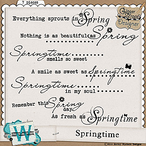Springtime by Kathy Winters Designs