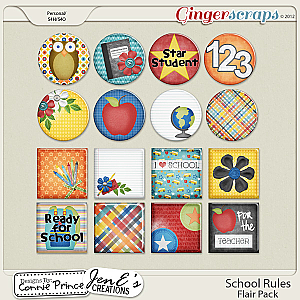 School Rules - Flair Pack