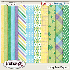 Lucky Me Papers by Aprilisa Designs