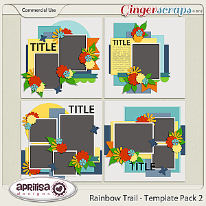 Rainbow Trail - Template Pack 2