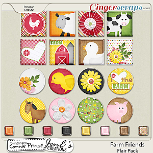 Farm Friends - Flair Pack