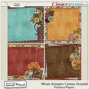 When Autumn Comes Around - PreDeco Papers