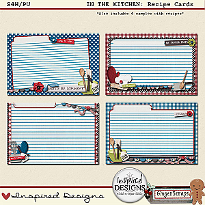 IN THE KITCHEN: Recipe Cards