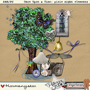 Once Upon A Time: pixie night elements