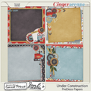 Under Construction - PreDeco Papers