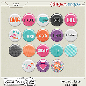 Text You Later - Flair Pack