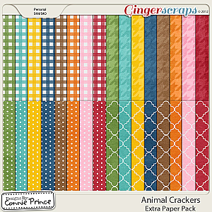 Animal Crackers - Extra Paper Pack