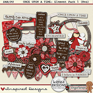 Once Upon A Time: Element Pack (Red)