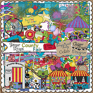 The GingerScraps County Fair