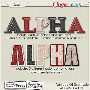 Attitude Of Gratitude - AddOn Alpha Pack