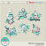 Winter memories - clusters pack 1 by HeartMade Scrapbook