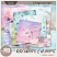 Raindrops & Bloom Digital Art Special Papers by Just Because Studio