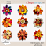 cu/pu Felt Fall Flowers by Adrienne Skelton Designs