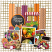 Market Days Elements Scrapbook Page by Evelyn