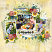 Fresh Moments Scrapbook Page by Carina