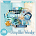 Deep Blue Wonder Mini Kit Digital Art by JB Studio