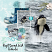 Deep Blue Wonder Scrapbook Page by Bernice
