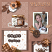 Page made with Sweet sips marshmallow kisses