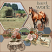 Times Past: Farm Life by ADB Designs Digital Art Layout by Maureen