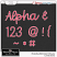 Alphabet