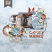 Winter Layers Scrapbook Page by Karen Diamond