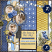 Winter Bluejays by ADB Designs Digital Art Layout by Dana