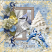 Winter Bluejays by ADB Designs Digital Art Layout by Kabra