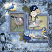 Winter Bluejays by ADB Designs Digital Art Layout by Pia