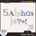 Winter Bluejays Digital Scrapbook Alphas Preview by ADB Designs