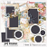 Here & Now Frame Clusters Digital Art by Just Because Studio