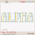 Included : Alpha