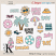 Beach Day Sparkle Stickers